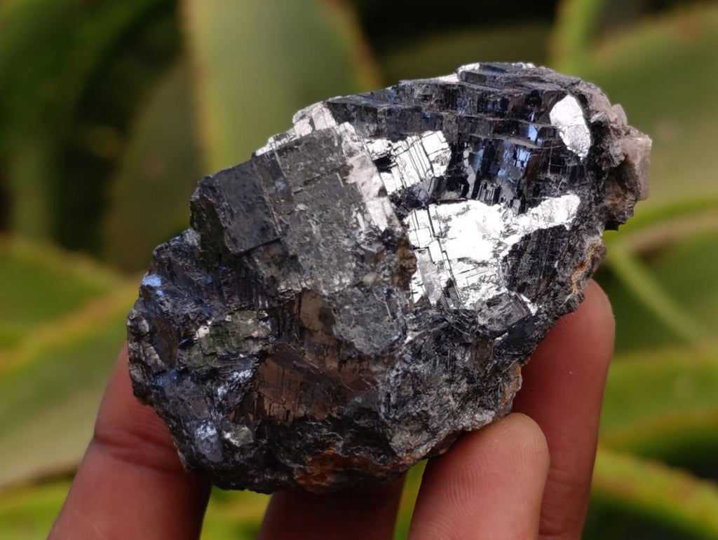 Natural Bright Silver Lead Galena Cobbed Specimens x 12 From Kaokoveld, Namibia - Toprock Gemstones and Minerals 
