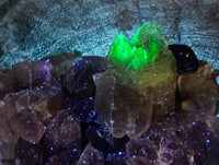 Natural Schorl Black Tourmaline with Associated Minerals x 6 From Erongo, Namibia