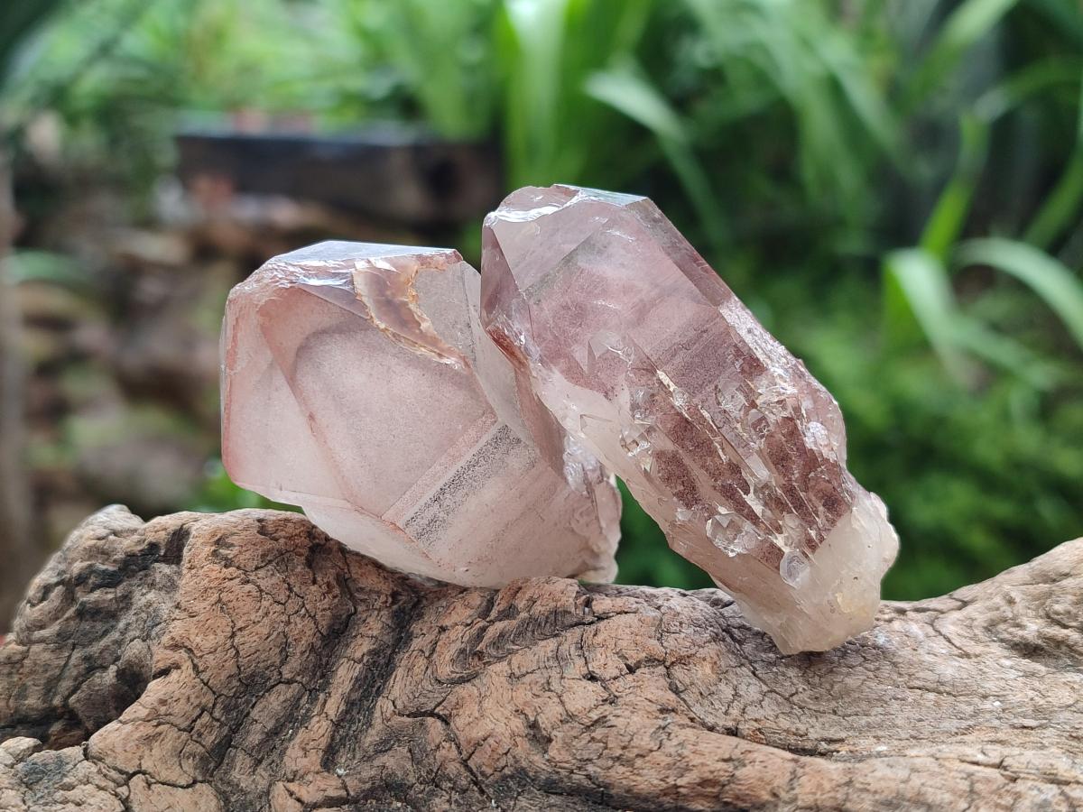 Natural Red Hematoid Quartz Crystals and Clusters x 24 From Karoi, Zimbabwe