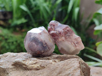 Natural Red Hematoid Quartz Crystals and Clusters x 24 From Karoi, Zimbabwe