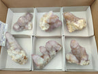 Natural Drusy Amethyst Spirit Clusters x 6 From Boekenhouthoek, South Africa