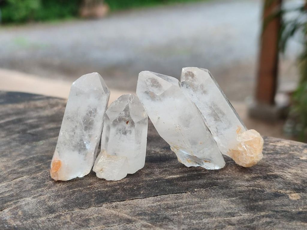 Natural Clear Quartz Crystals x 70 From Madagascar