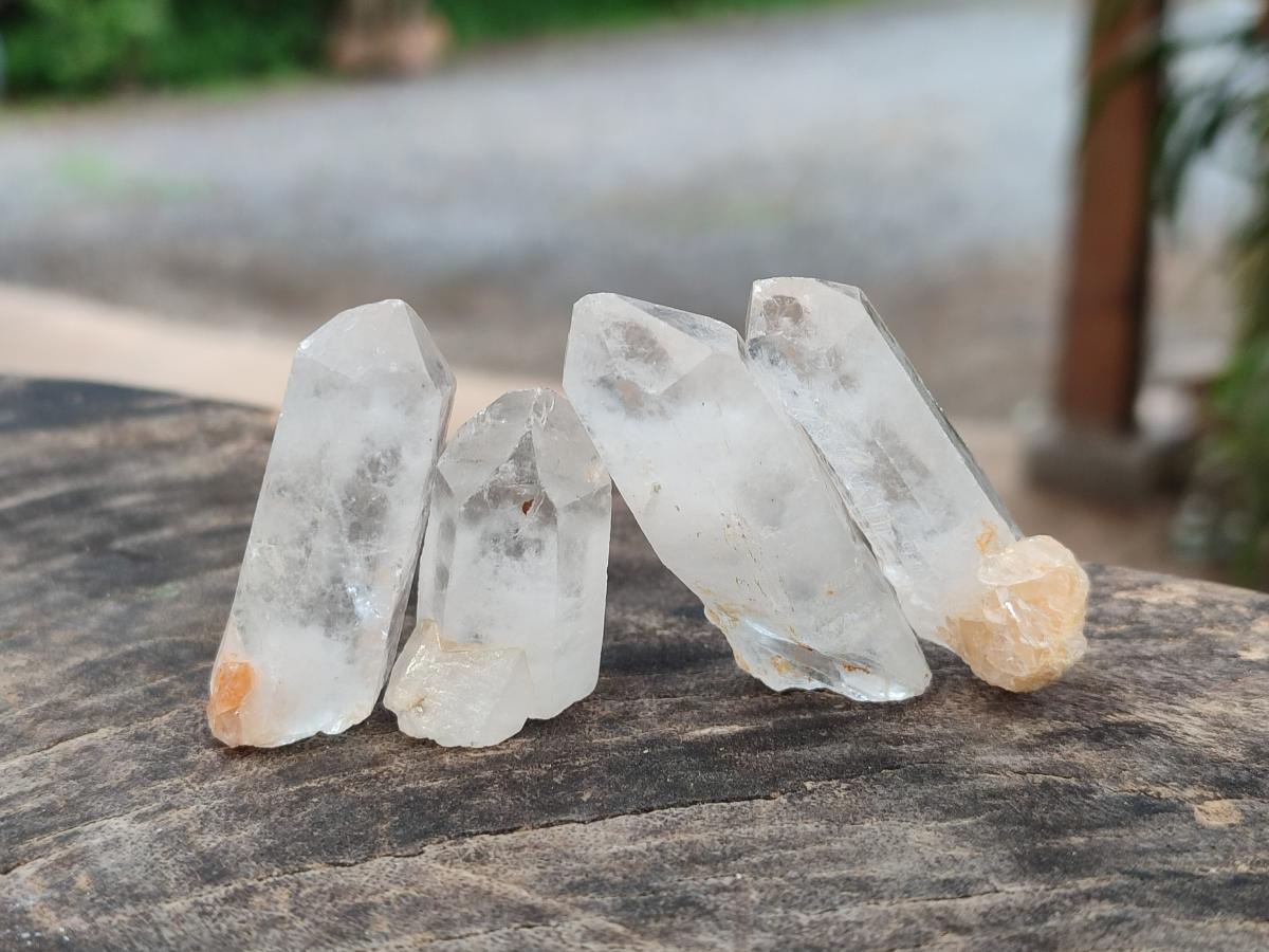 Natural Clear Quartz Crystals x 70 From Madagascar