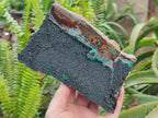 Natural Large Dark Green Libethenite Crystalline Cabinet Specimen x 1 From Shituru, Congo - Toprock Gemstones and Minerals 
