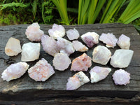 Natural Mixed Spirit Quartz Crystals And Clusters x 20 From Boekenhouthoek, South Africa