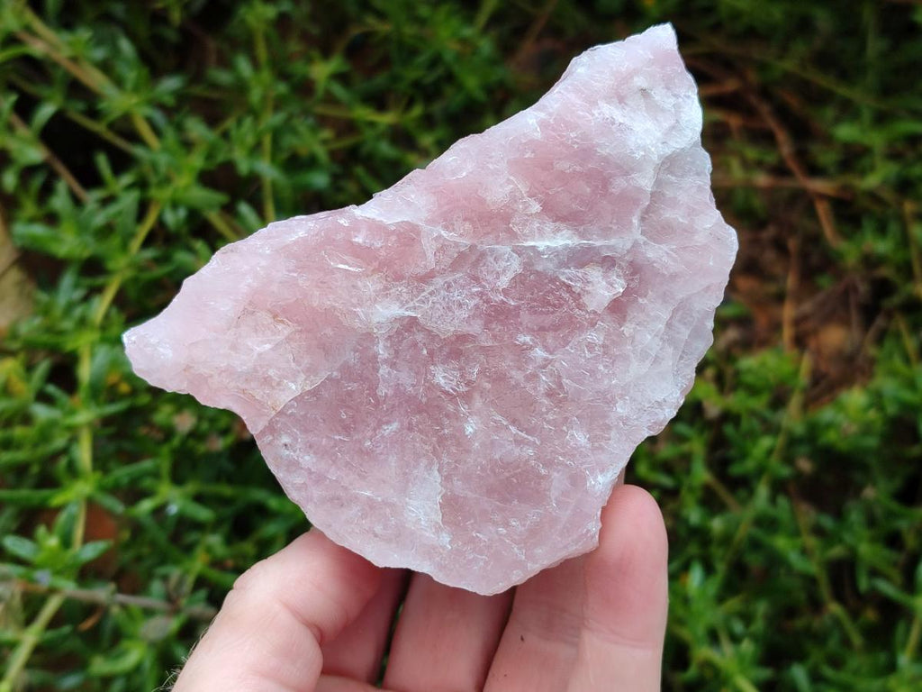 Natural Cobbed Rose Quartz Specimens x 16 From Northern Cape, South Africa - Toprock Gemstones and Minerals 