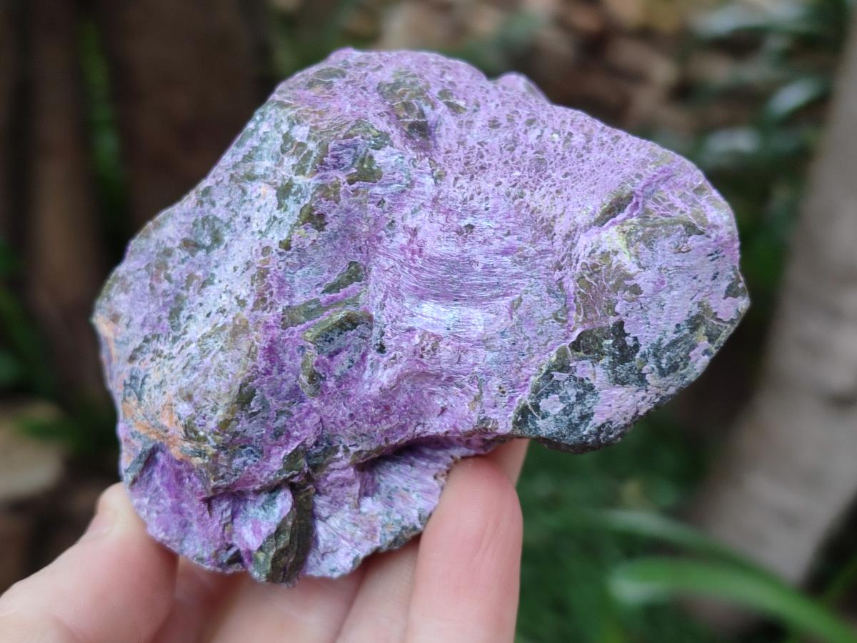 Natural Stichtite Cobbed Specimens x 6 From Barberton, South Africa - Toprock Gemstones and Minerals 