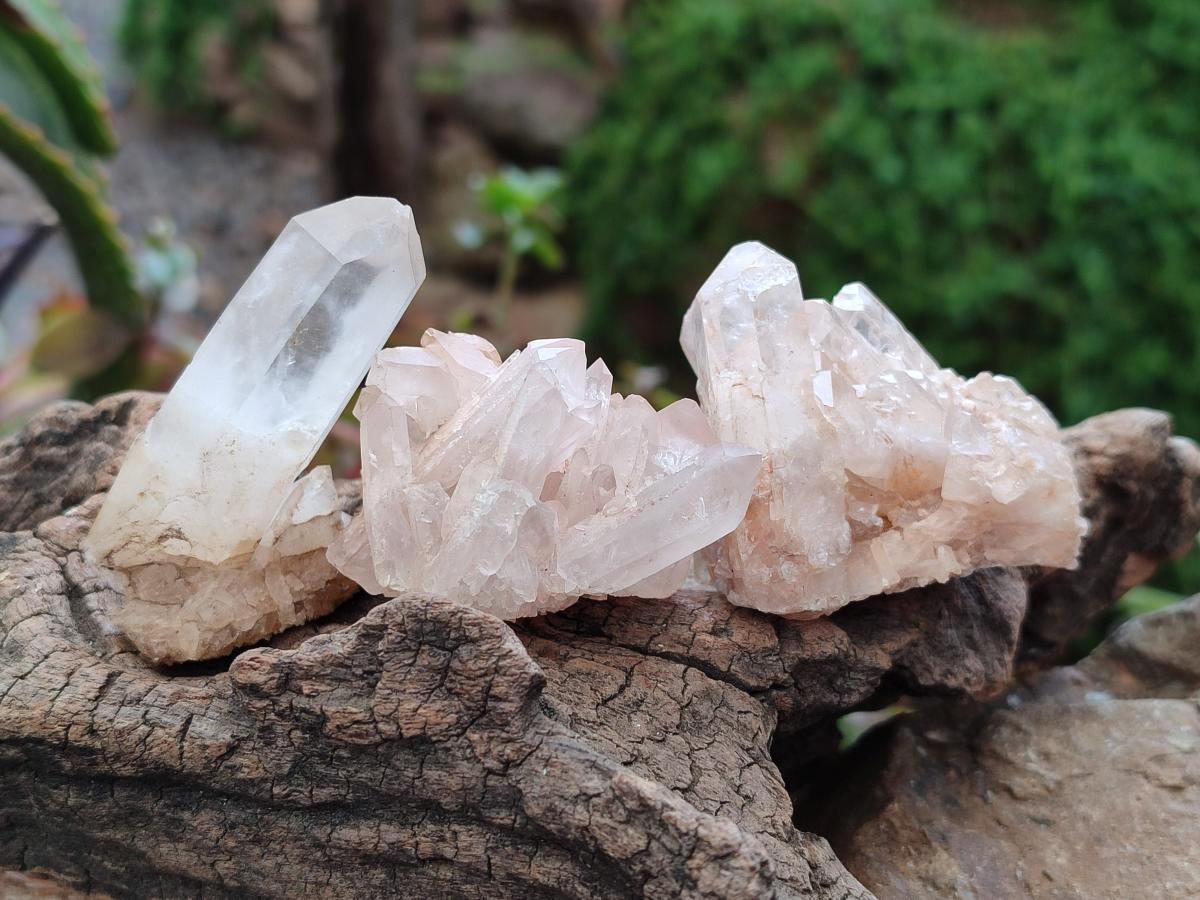 Natural Mixed Small Quartz Crystal Clusters x 35 From Madagascar