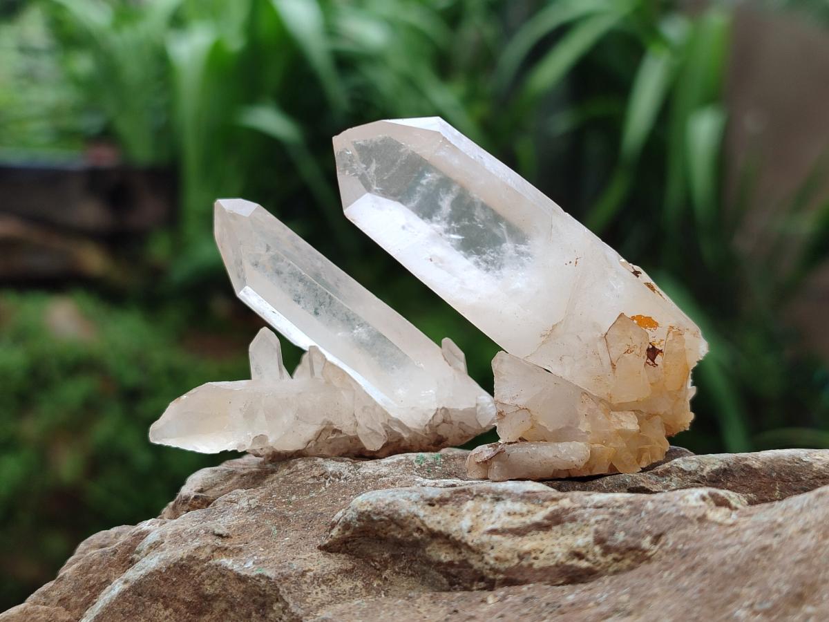 Natural Mixed Small Quartz Crystal Clusters x 35 From Madagascar