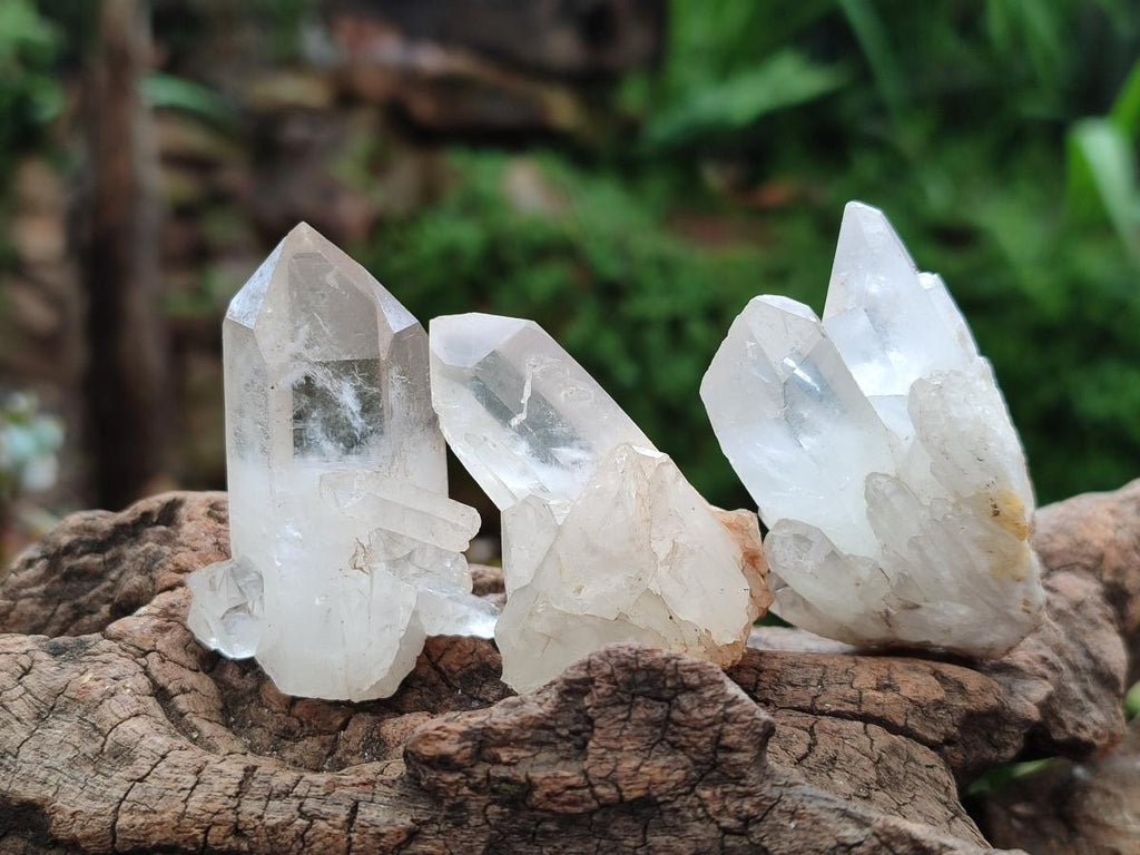 Natural Mixed Small Quartz Crystal Clusters x 35 From Madagascar