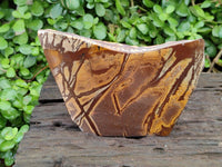 Polished On One Side Nguni Jasper Slabs x 3 From Northern Cape, South Africa