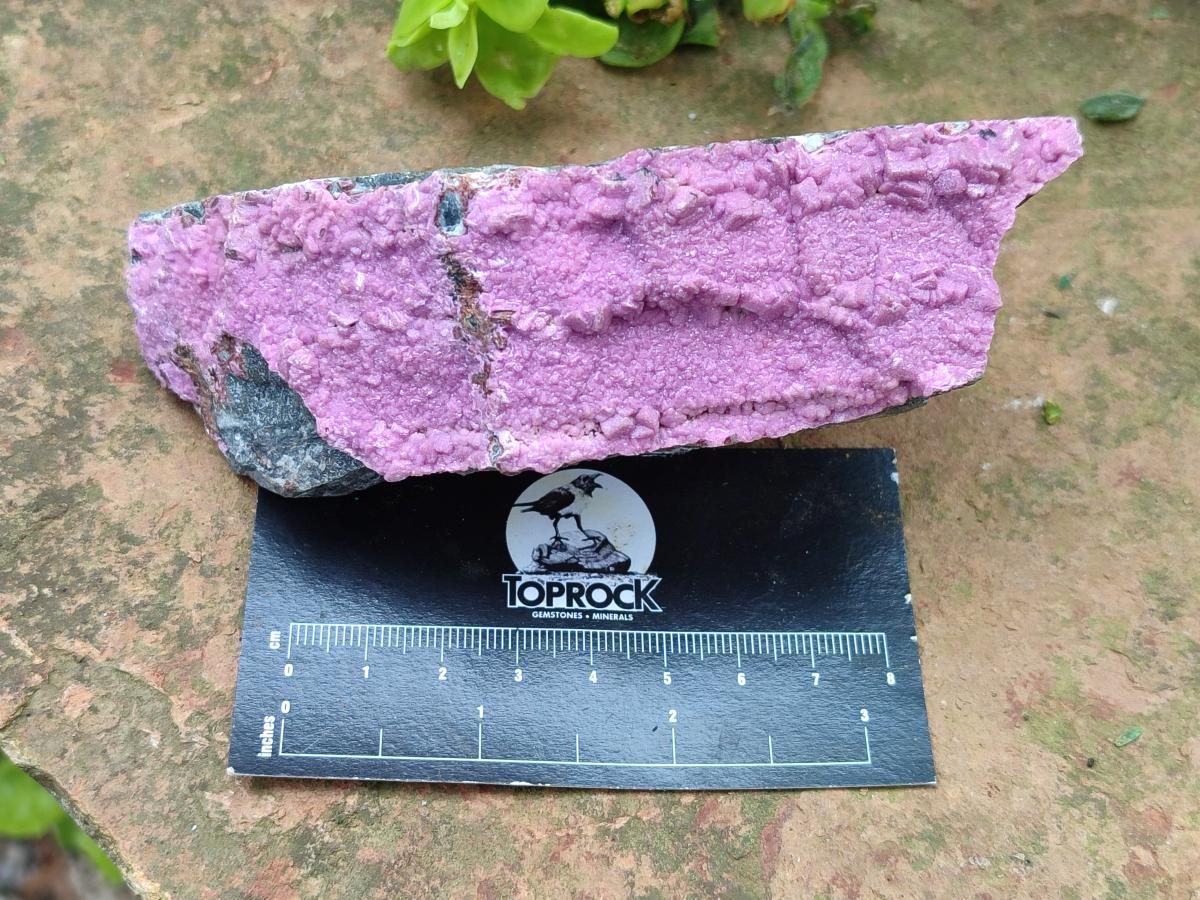 Natural Salrose Cobaltion Dolomite with Malachite Specimens x 6 From Kakanda, Congo - Toprock Gemstones and Minerals 