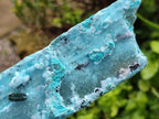 Natural Drusy Coated Chrysocolla On Dolomite Specimens x 3 From Lupoto Mine, Congo - Toprock Gemstones and Minerals 