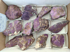 Natural Metallic Purpurite Specimens x 12 From Erongo, Namibia - Toprock Gemstones and Minerals 