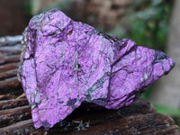 Natural Metallic Purpurite Specimens x 12 From Erongo, Namibia