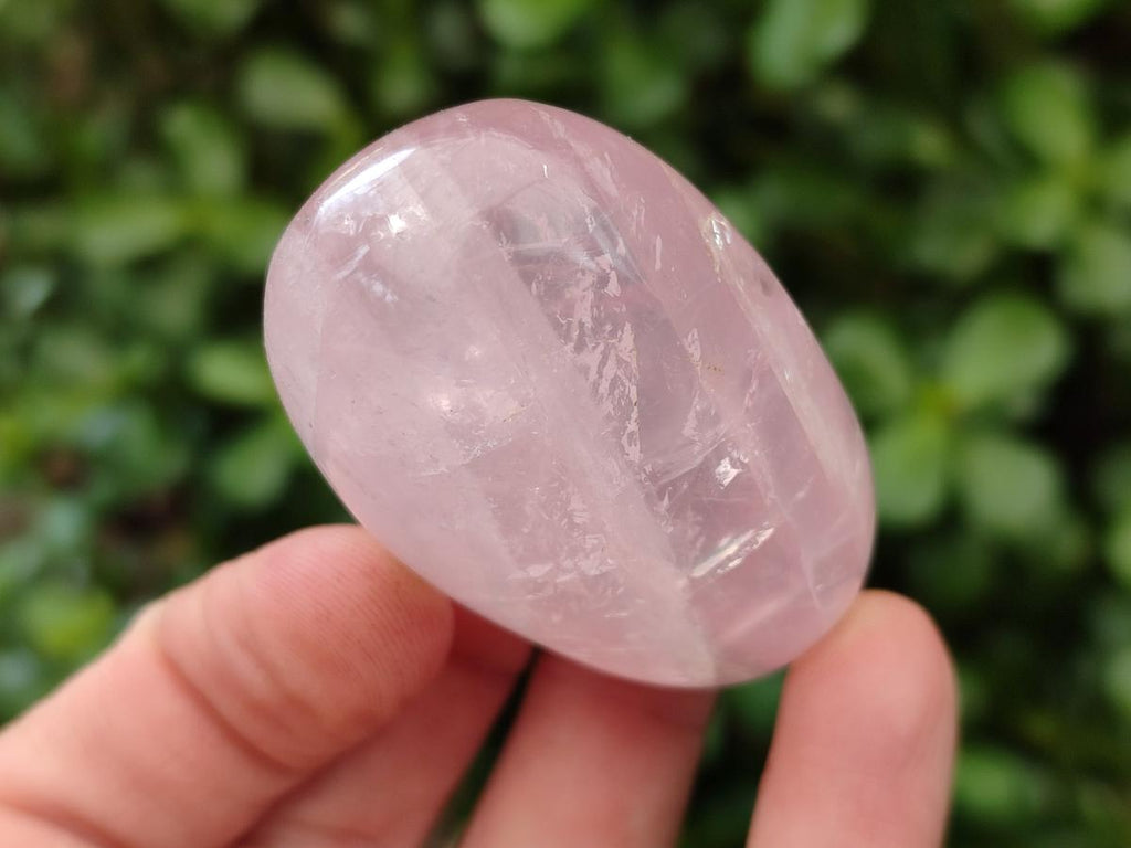 Polished Gemmy Rose Quartz Galets x 20 From Madagascar