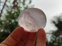 Polished Gemmy Rose Quartz Galets x 20 From Madagascar