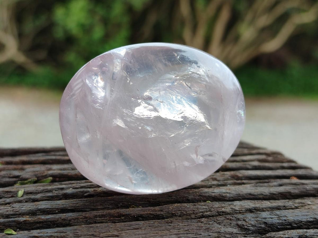 Polished Gemmy Rose Quartz Galets x 20 From Madagascar