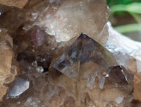 Natural Large Cascading Smokey Citrine Quartz Cluster x 1 From Luena, Congo