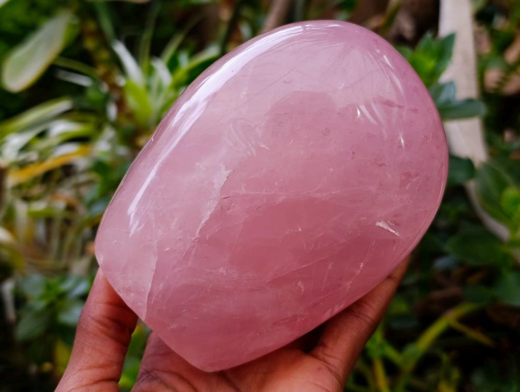Polished Star Rose Quartz Standing Free Form x 1 From Madagascar