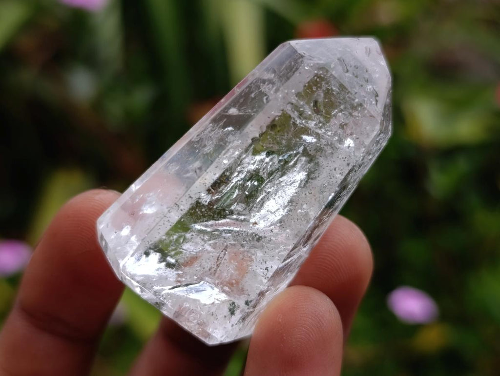 Polished Clear Quartz Crystals x 12 From Madagascar