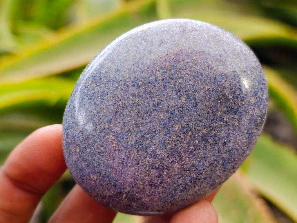 Polished Lazulite Galets x 20 From Madagascar