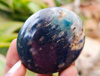 Polished Lazulite Galets x 20 From Madagascar