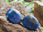 Polished Lazulite Galets x 20 From Madagascar
