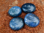 Polished Lazulite Galets x 20 From Madagascar