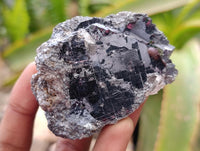 Natural Bright Silver Lead Galena Cobbed Specimens x 12 From Kaokoveld, Namibia