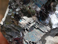 Natural Bright Silver Lead Galena Cobbed Specimens x 12 From Kaokoveld, Namibia