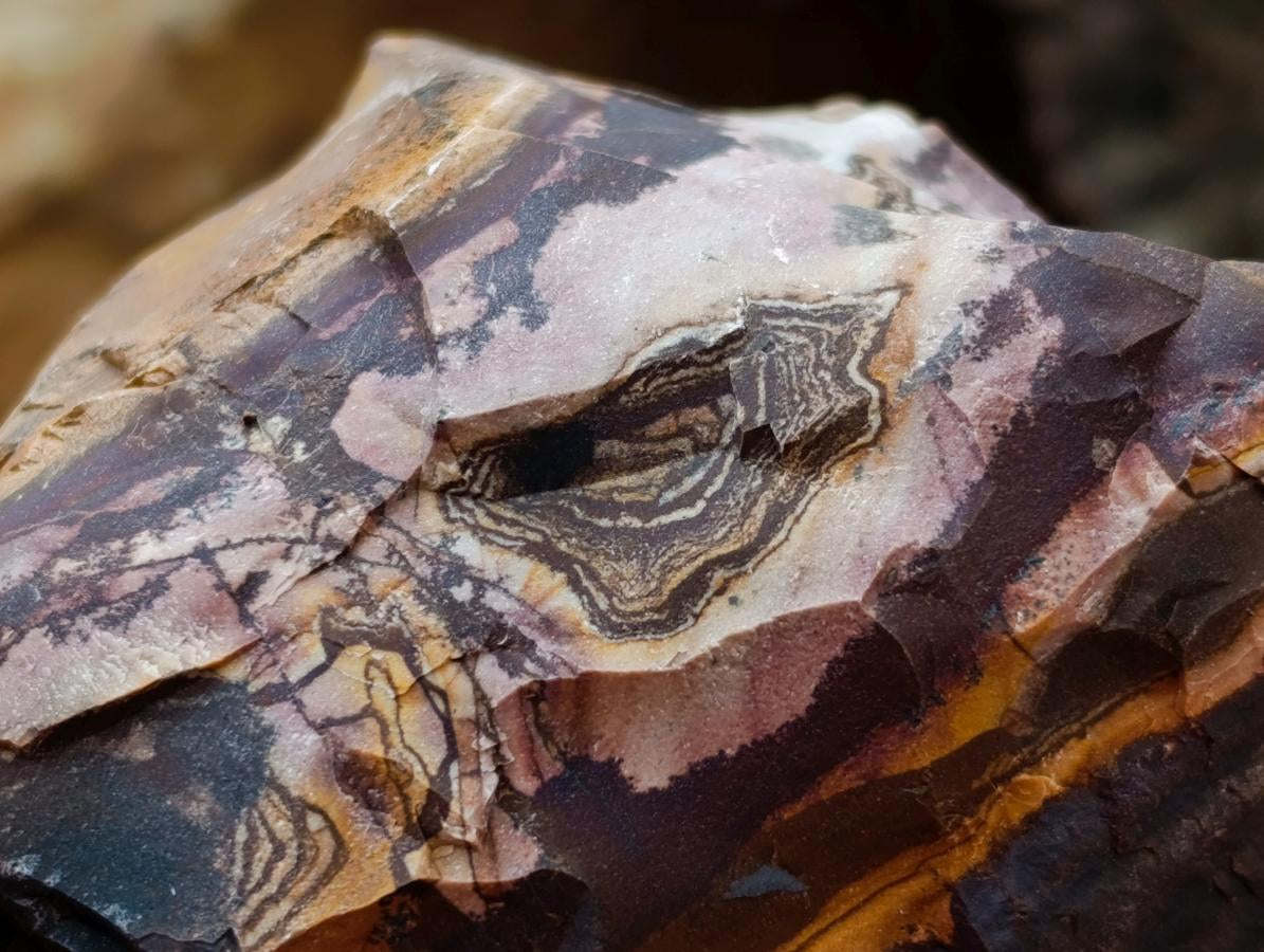 Natural Nguni Jasper Cobbed Specimens x 12 From Northern Cape, South Africa