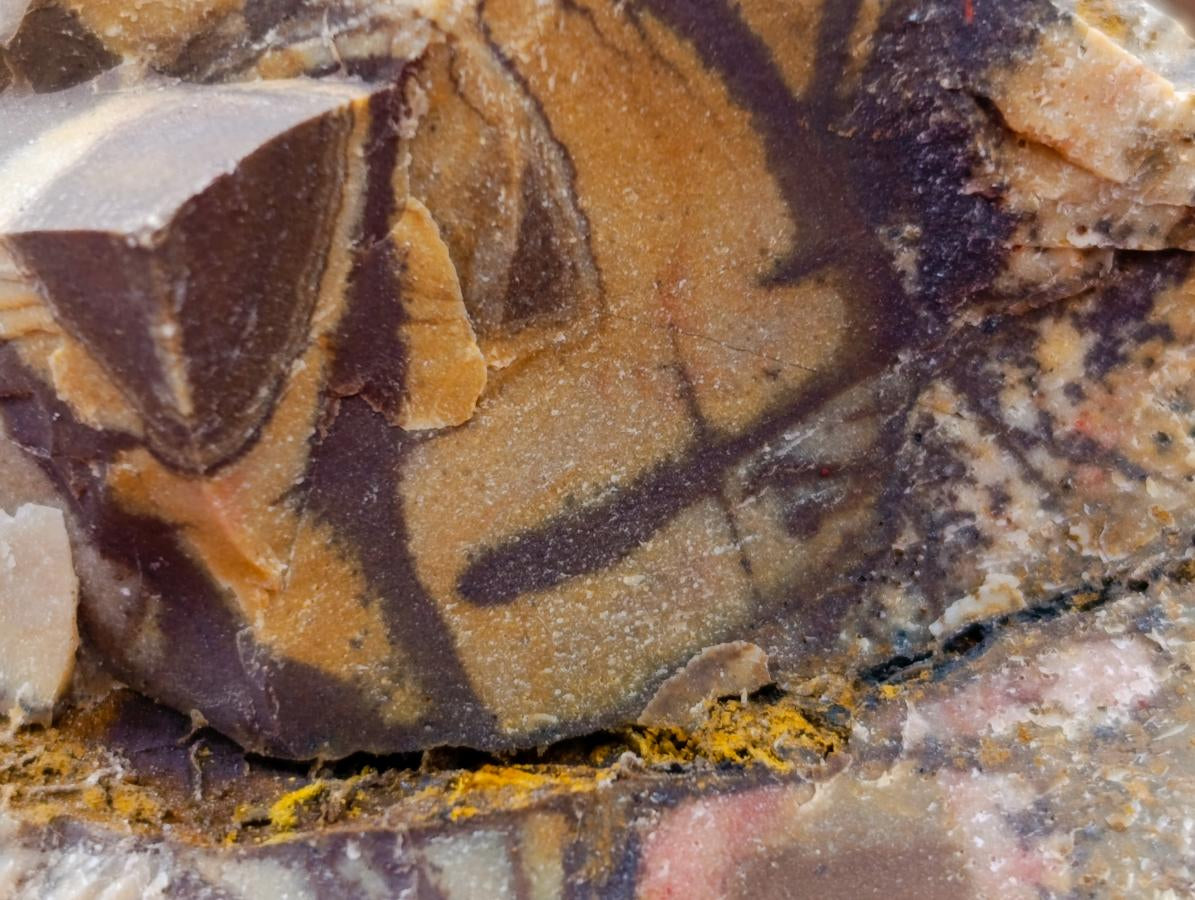 Natural Nguni Jasper Cobbed Specimens x 12 From Northern Cape, South Africa