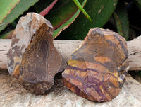 Natural Nguni Jasper Cobbed Specimens x 12 From Northern Cape, South Africa