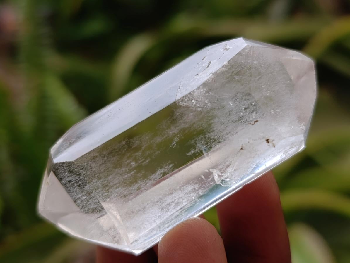 Polished Small Double Terminated Clear Quartz Crystals x 35 From Madagascar