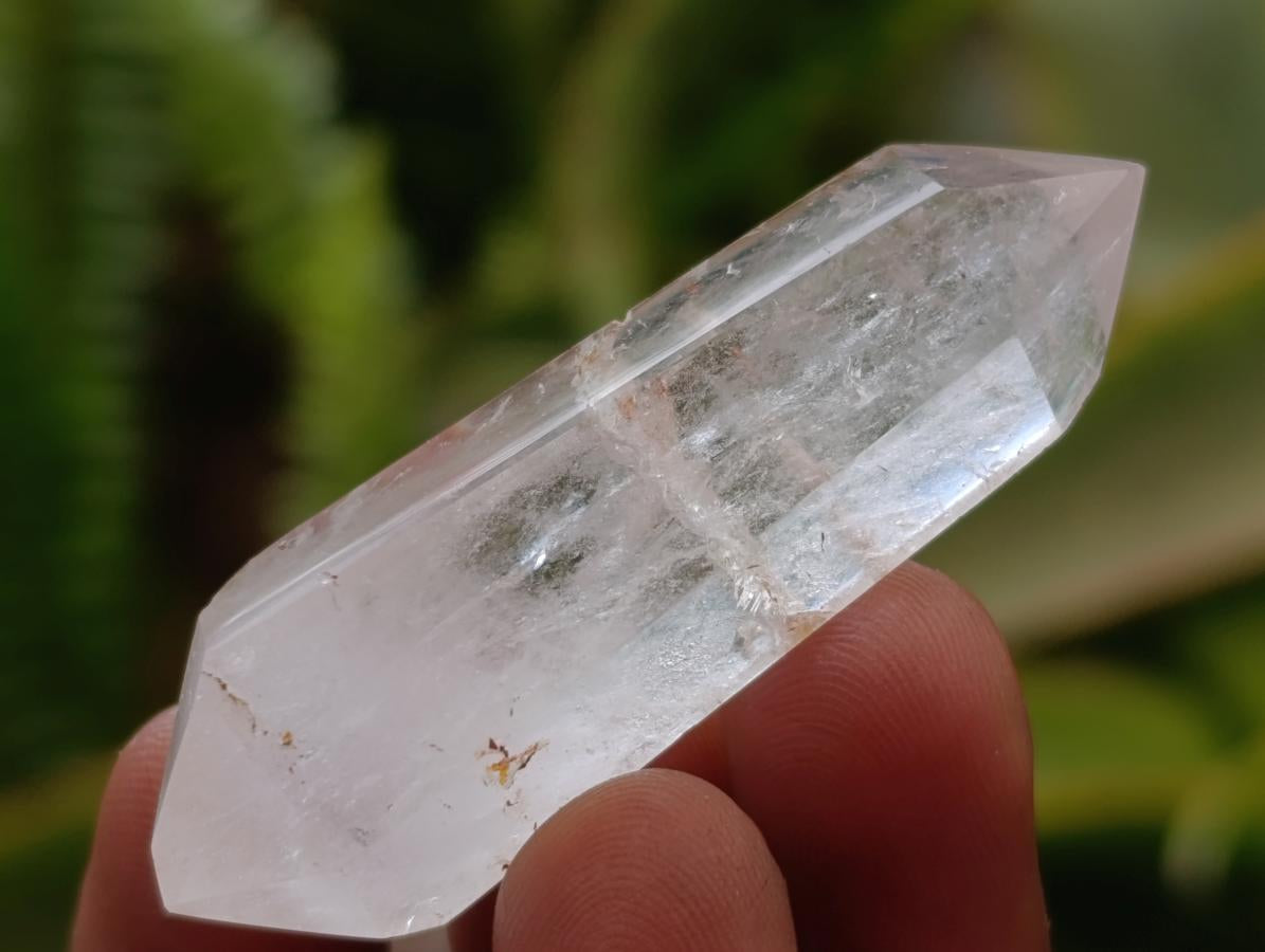 Polished Small Double Terminated Clear Quartz Crystals x 35 From Madagascar