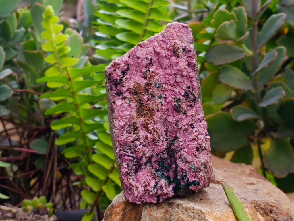 Natural Salrose Specimens x 6 From Kakanda Congo - Toprock Gemstones and Minerals 