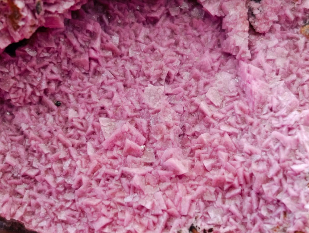 Natural Salrose Specimens x 6 From Kakanda Congo - Toprock Gemstones and Minerals 