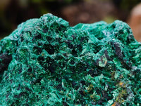 Natural Silky Malachite Specimens x 4 From Kasompe, Congo