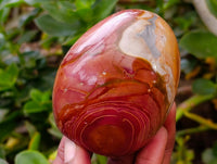 Polished Polychrome Jasper Standing Free Forms x 6 From NW Coast, Madagascar