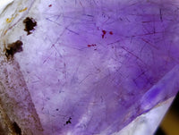 Polished Window Amethyst Crystals x 21 From Ambatondrazaka, Madagascar