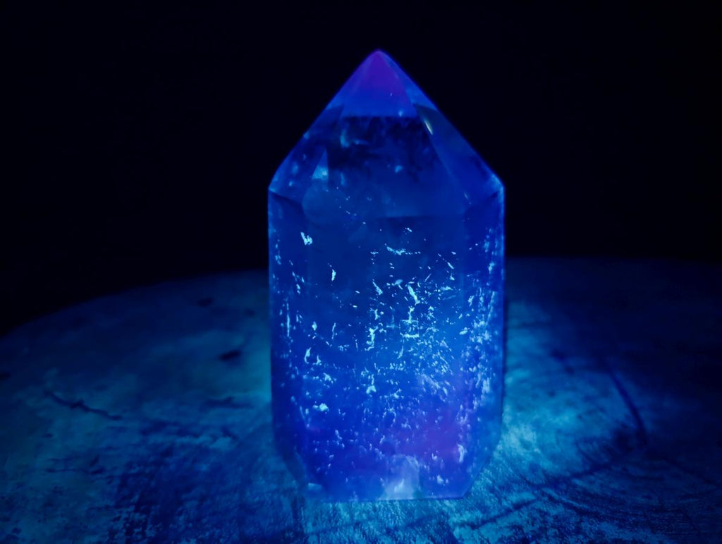 Polished Clear Quartz Crystals x 3 From Madagascar