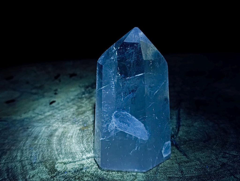 Polished Clear Quartz Crystals x 3 From Madagascar