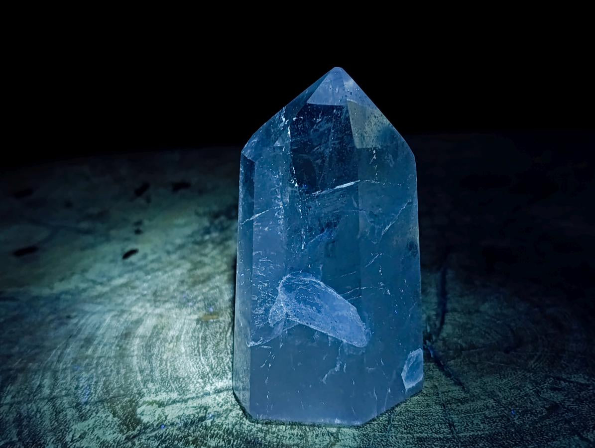 Polished Clear Quartz Crystals x 3 From Madagascar