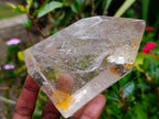 Polished Clear Quartz Crystals x 3 From Madagascar