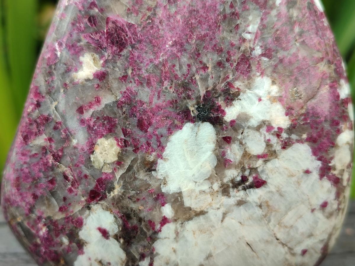 Polished Rubellite Pink Tourmaline Standing Free Form x 1 From Ambatondrazaka, Madagascar