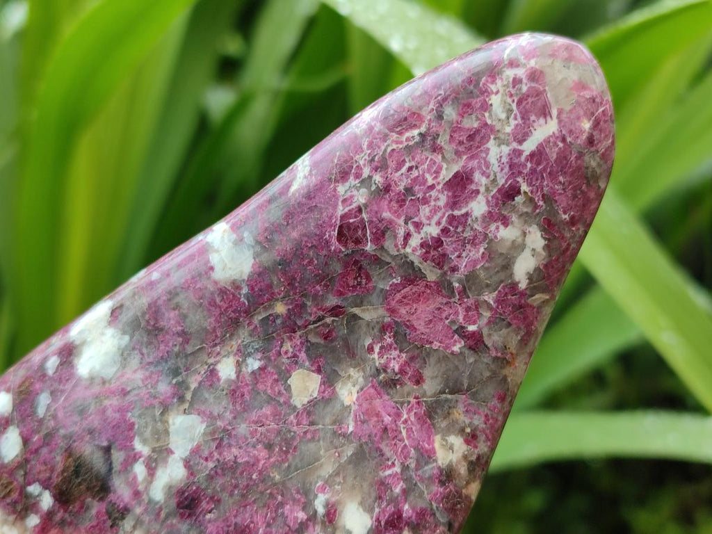 Polished Rubellite Pink Tourmaline Standing Free Form x 1 From Ambatondrazaka, Madagascar