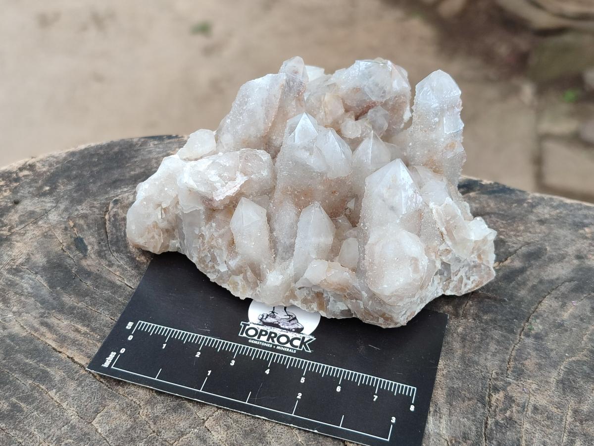 Natural Mixed Spirit Quartz Clusters x 2 From Boekenhouthoek, South Africa