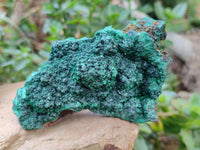 Natural Silky Malachite Specimens x 3 From Kasompe, Congo