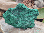 Natural Silky Malachite Specimens x 3 From Kasompe, Congo - Toprock Gemstones and Minerals 